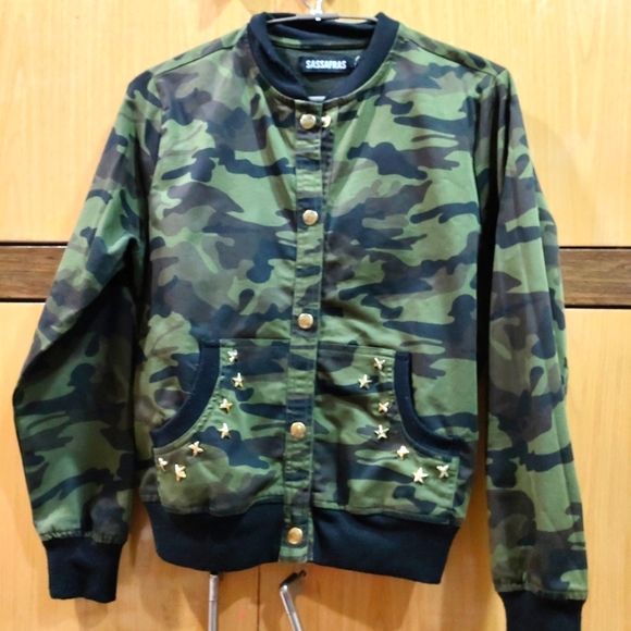 sassafras Jackets & Blazers - Camaouflage jacket